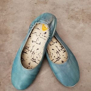 Softinos Leather Ballet Flats